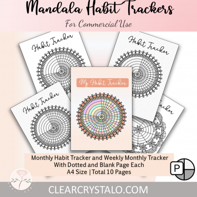 Mandala Habit Trackers