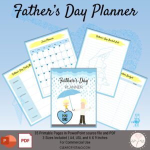 Father’s Day Planner